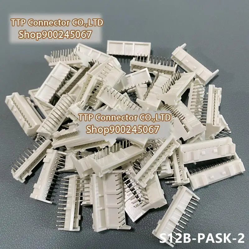

10pcs/lot Connector S12B-PASK-2 12PIN 2.0mm Leg width 100% New and Origianl