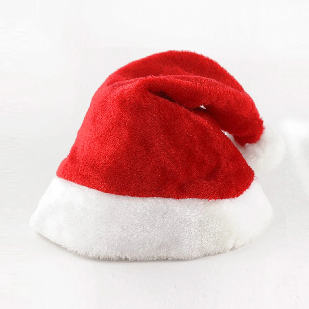 10pcs Adult&Children red color Christmas hat&Santa hat&Santa Cap used for Christmas
