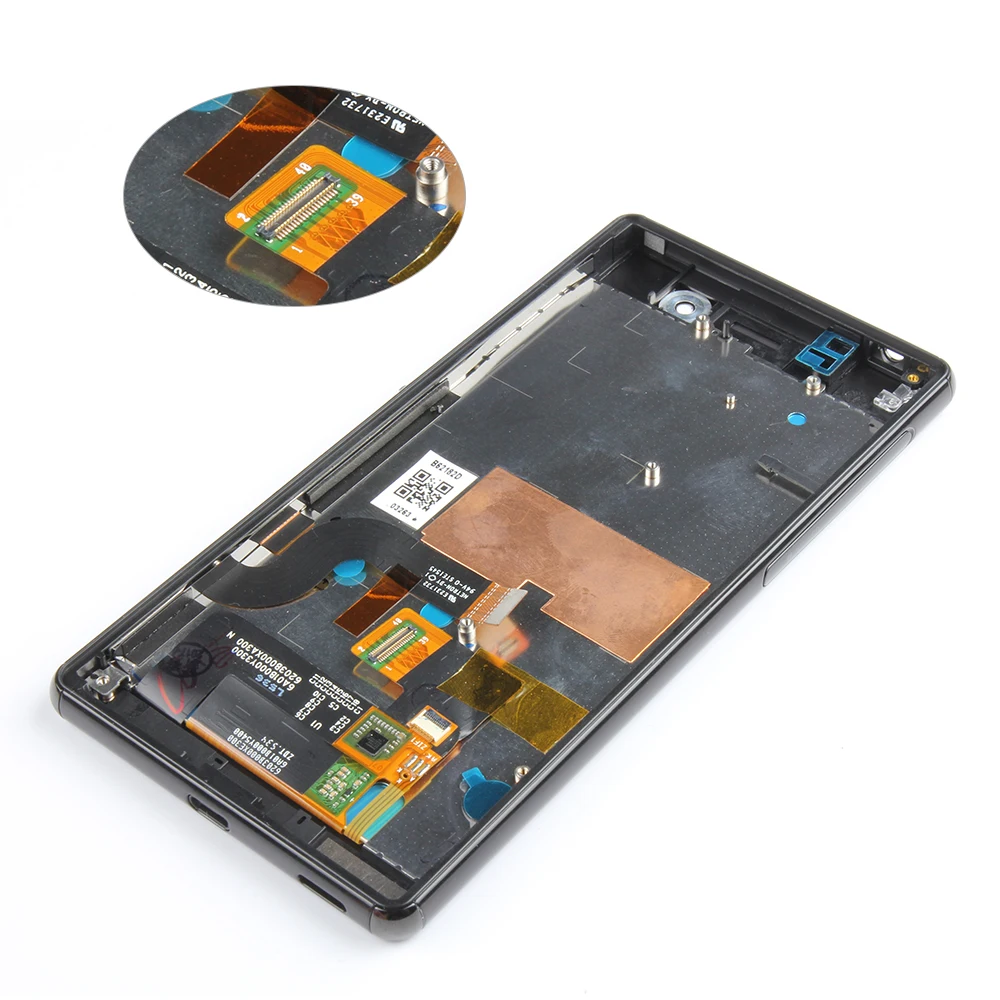 5," ips ЖК-дисплей для Sony Xperia M5 сенсорный экран с рамкой для Sony Xperia M5 двойной E5603 E5606 E5653 ЖК-части
