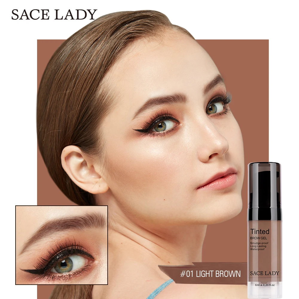 SACE LADY Waterproof Eyebrow Gel Makeup Shade For Eye Brow Natural Enhancer Make Up Cream Long Lasting Brand Cosmetic SACE LADY Waterproof Eyebrow Gel Makeup Shade For Eye Brow Natural Enhancer Make Up Cream Long Lasting Brand Cosmetic