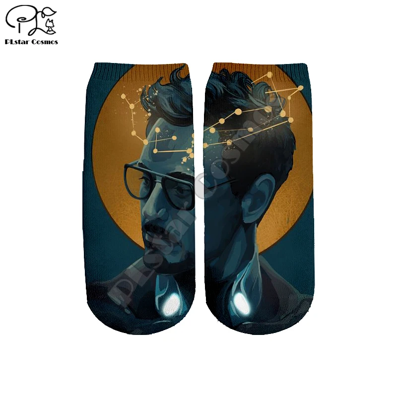 PLstar Cosmos Marvel, том холлан, носки с 3D принтом для женщин/мужчин/мальчиков/девочек, носки с героями мультфильмов, забавные короткие носки на лето/осень, стиль-2