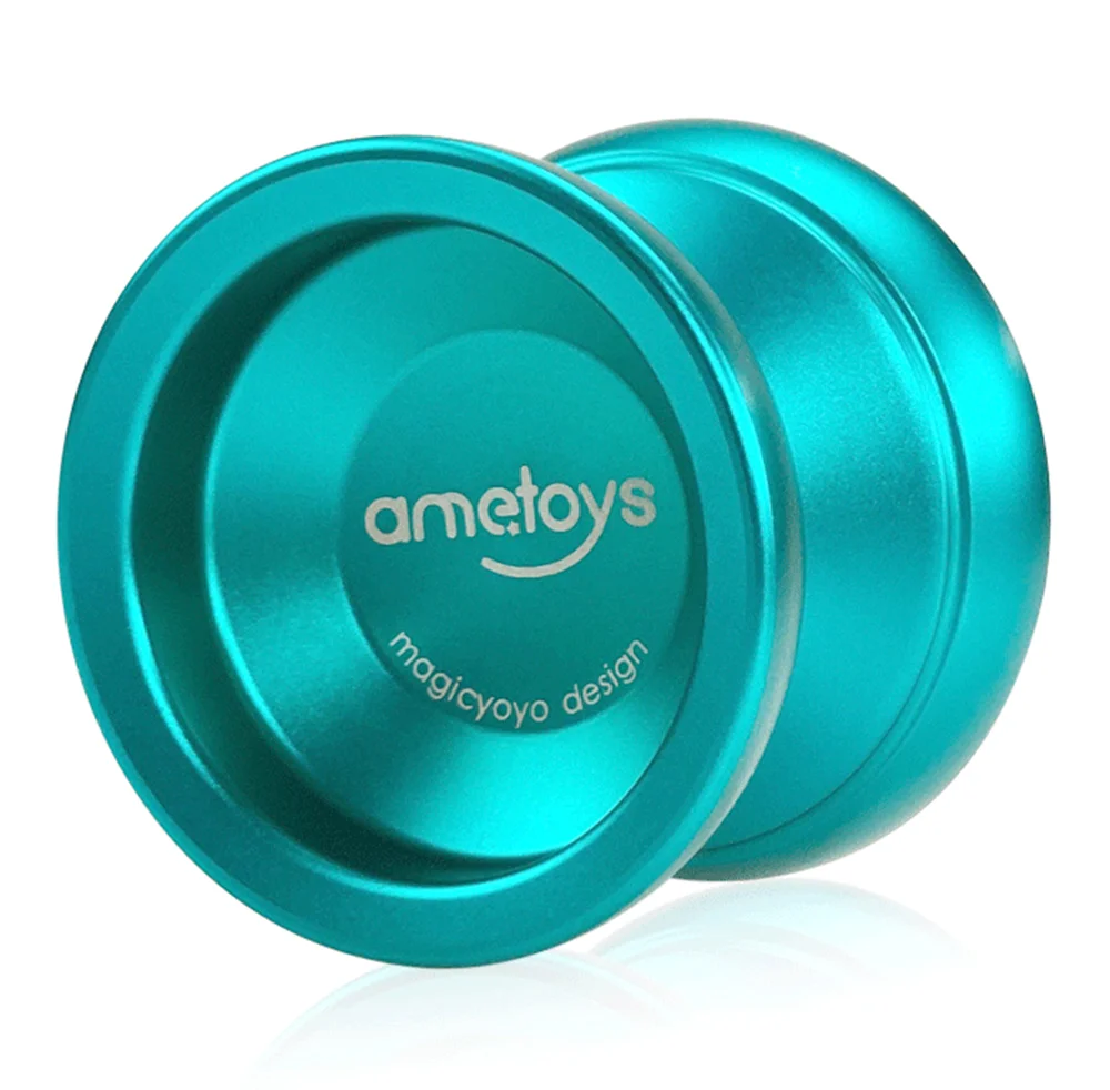 MAGICYOYO из алюминиевого сплава для мальчика йо-йо мяч Детская Классическая Игрушка T5-сапфировый синий Профессиональный Металлический йо-йо - Цвет: V4