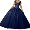 Embroidery Evening Party Dresses for Women Sweetheart Floor Length Applique Sleeveless A-Line Sexy Ball Gown Dancing Dresses 4