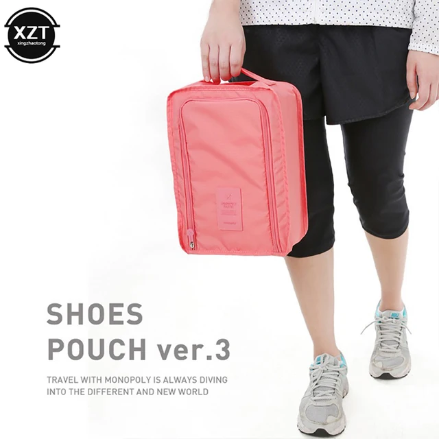 6 Színek Több Funkcióval Hordozható Utazási Táskák Piperecetikus Kozmetikai Smink Tasakos Tok Szervező Cipők Tároló Táska - Image 5