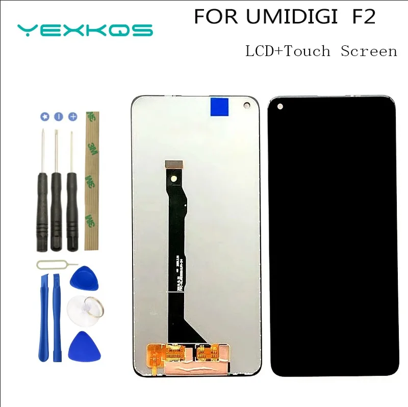 6.53&quot For UMIDIGI F2 LCD Display + Touch Screen Sensor Assembly 100% Tested FHD+ Full Replacement +Tools | Мобильные телефоны и