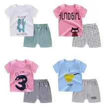 Летний комплект одежды для мальчиков и девочек; детская одежда; одежда для детей; Костюм Джентльмена; футболка для маленьких мальчиков+ брюки; одежда для маленьких мальчиков