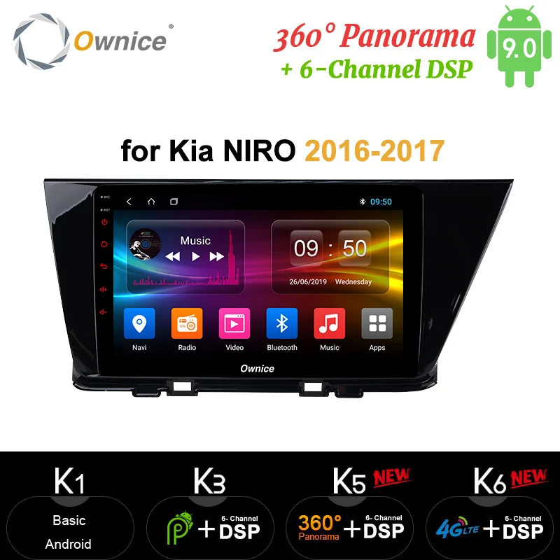 Ownice Android 9 0 Octa 8 Core 360 панорама 4 ГБ 64 автомобильный DVD плеер DVR Navi GPS радио г пусть DSP