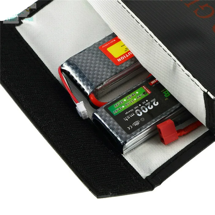 1 шт. 30x23 см RC LiPo Li-Po батарея защита безопасности пожаробезопасный мешок большой размер чехол безопасный защитный зарядный мешок