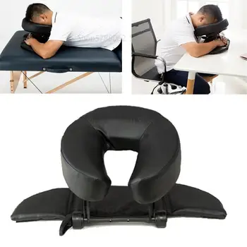 

Home Massage Kit - Deluxe Adjustable Headrest & Face Pillow / Home Massage Beauty Cradle Rest Pad For Desk&Tabletop