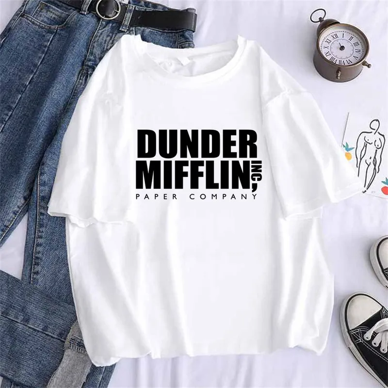 Рисунок 5 - Женская футболка с принтом DUNDER MIFFLIN PAPER INC