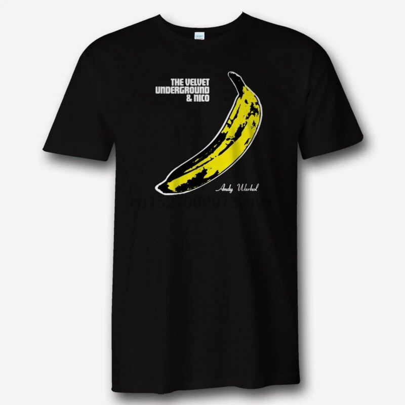 Модная футболка с логотипом Velvet Underground And Nico Rock Music | Мужская одежда