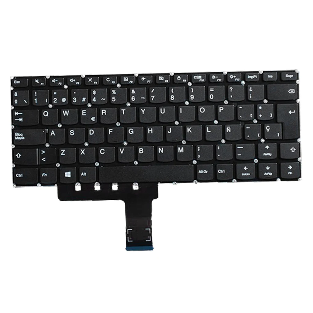Keyboard Spain Spanish Layout Replacement for Lenovo 310-14 14ISK-14ISE V310-14IKB V310-14ISE V110S Laptop Replacement Keyboards