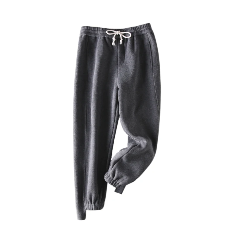 

2020 New Loose Wild Casual Nine Beam Feet Harem Pants Radish Pants Lace Up Pants 853