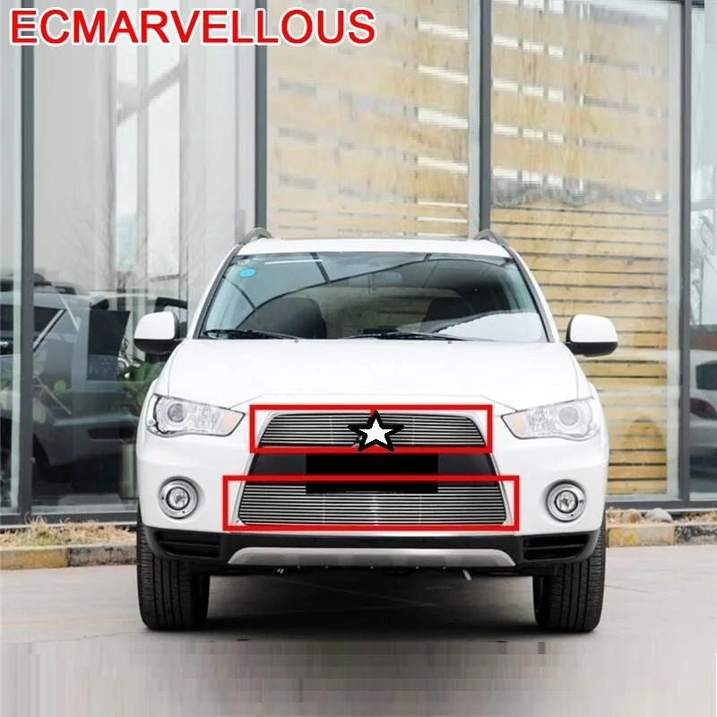 

Personalized Automobile Mouldings Protecter Modification Car Acessories Racing Grills 10 11 12 FOR Mitsubishi Outlander