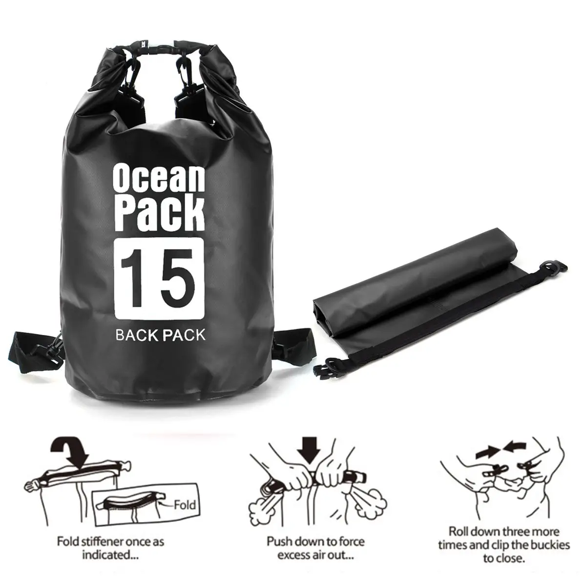 2L/5L/10L/15L/20L/30L водонепроницаемые сумки сухой мешок ПВХ водонепроницаемый рюкзак; спортивная сумка рафтинг рюкзаки для плавания непроницаемая сухая сумка