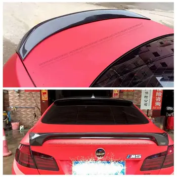 

UBUYUWANT For F10 BMW 5 Series 2012-2016 HM STYLE Carbon Fiber Car Tail Wing Decoration Rear Trunk Spoiler For 520i 523i 535i