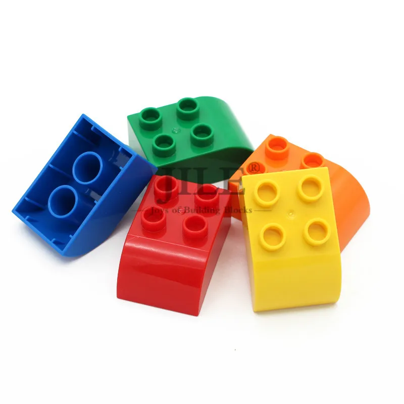 Big Size Building Blocks Brick Colorful Bulk Large Particles Set DIY Educational Compatible with Assembles Kids Toys Gifts 26