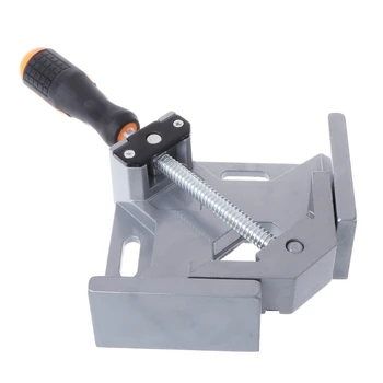 

90 Degree Corner Right Angle Clamp Woodworking Vice Wood Metal Welding Gussets