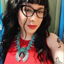 Navajo индийский Серебряный Западный Сквош цветок этнический Племенной большой большое эффектное ожерелье для женщин костюм Бохо ювелирные изделия