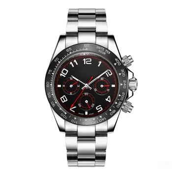 

luxury watch men 39mm AAA DAY TONA Automatic machinery No battery Stainless steel sweeping small dials work watches 4513