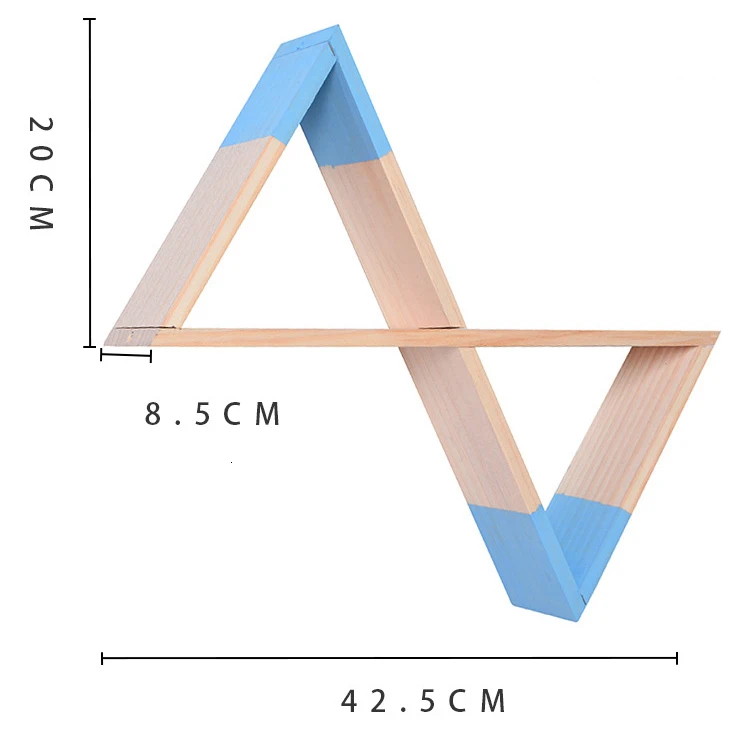 Деревянная полка в скандинавском стиле для детской комнаты скандинавские настенные полки скандинавские настенные декоративные полки для детской комнаты скандинавские украшения для детской комнаты