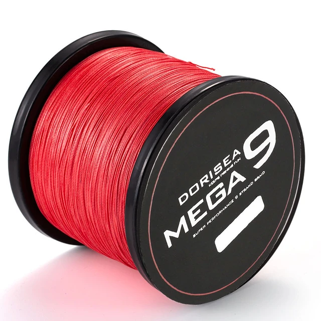 DORISEA 9 Strands 500M 545Yards 15LB-310LB Braided Fishing Line Japan  Material Super PE Multifilament Wire