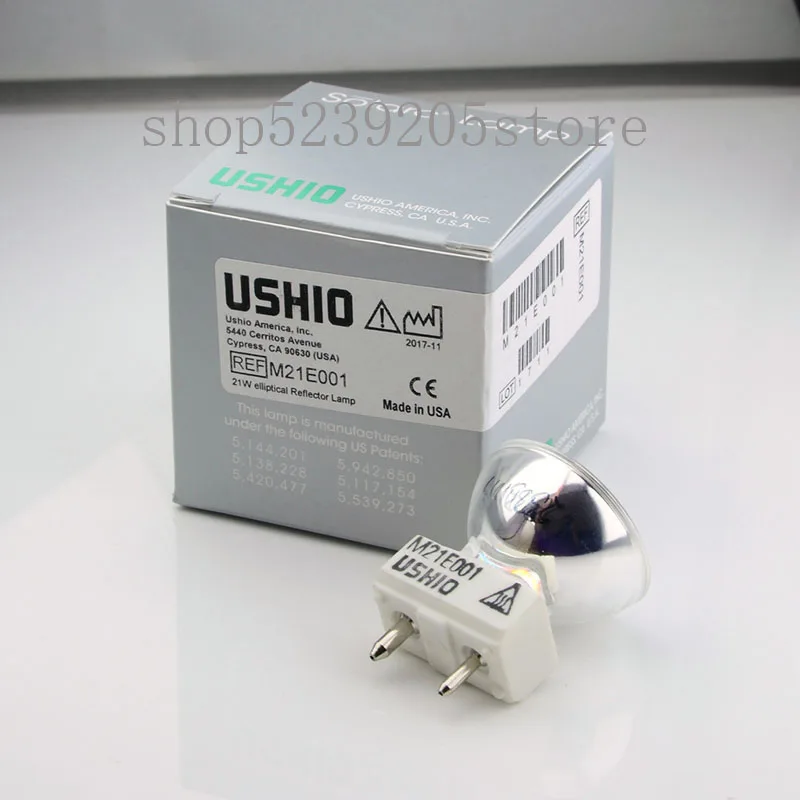 Металлическая галогенная лампа USHIO M21E001 21 Вт 09500-U эндоскоп холодный источник