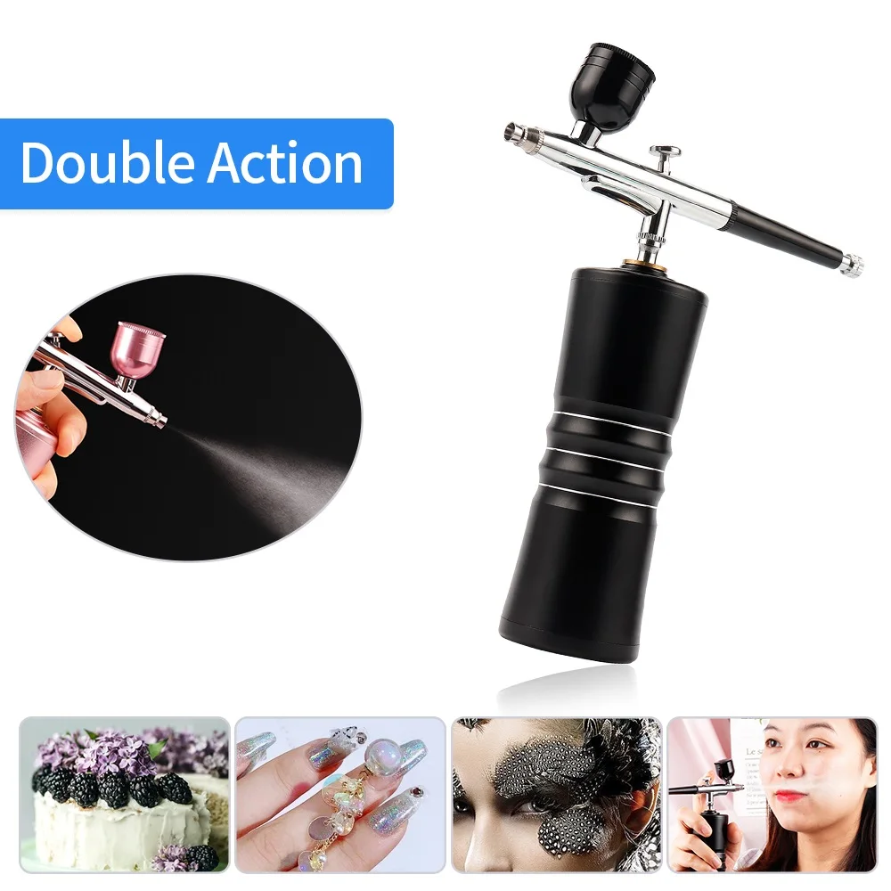 Новый Портативный Аэрограф для двойного действия с usb зарядкой воздушный