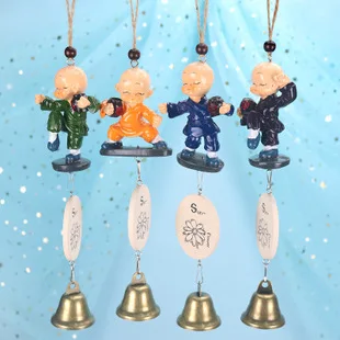 Drunken Master Monk Wind Chime украшение для дома Подвеска для студентов подвесное украшение подарок браслет с автомобильной темой Шарм Подвеска туристический подарок