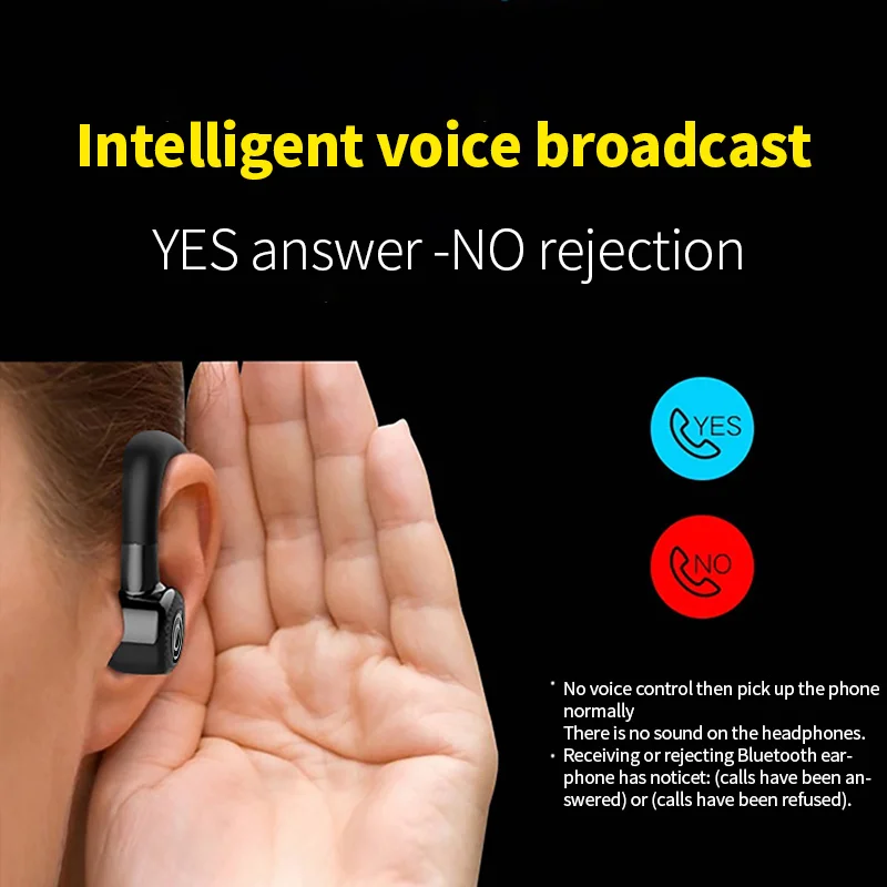 Headphone V9 Wireless Bluetooth Earphone Microphone Hands Free Sports Headset With High Definition Stereo Noise Control Function
