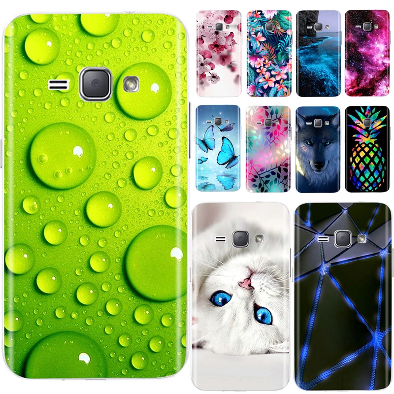 Para Coque Samsung Galaxy J1 2016 Funda de silicona suave TPU para Funda Samsung J1 6 2016 J120 J120F J120H J120F/ds fundas de antigolpes para teléfono| -
