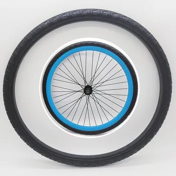 

26*1.95 Anti-Slip MTB Mountain Bicycle Solid Tire Road Bike Tyre Inflation-free Durable Tire Replacement