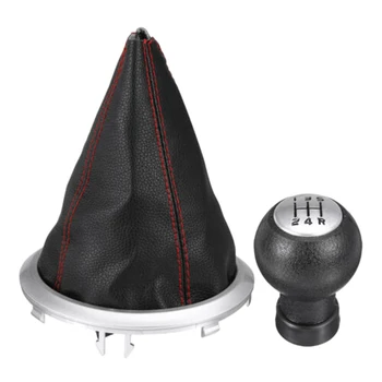 

5 Speed Gear Stick Shift Knob + Dust-Cover Shifter for Suzuki Swift SX4 2005-2010
