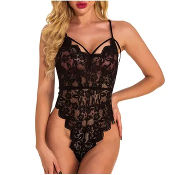 

Sexy pyjama femme Sleepwear on for Women Bodysuit pijama para mujer Sleeveless Backless pizama dla kobiet Sleep Lounge Nightwear