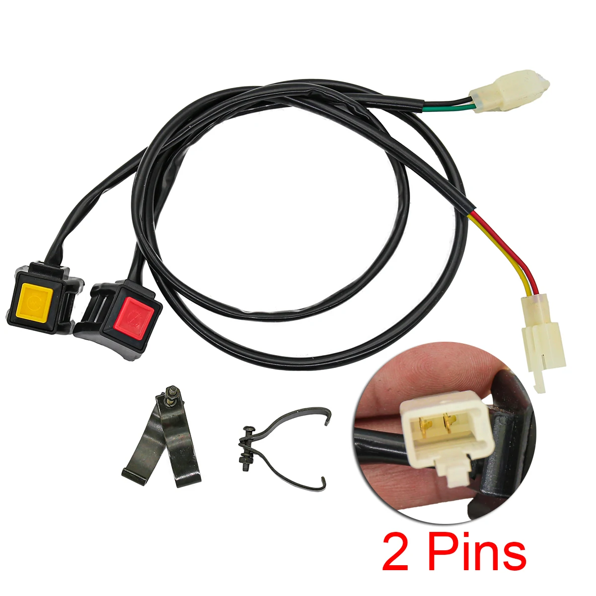 Universal Motocross Handlebar Switch ON/OFF Button For KTM HONDA KAWASAKI SUZUKI YAMAHA ATV Dirt Bike Motorcycle Accessories | Автомобили