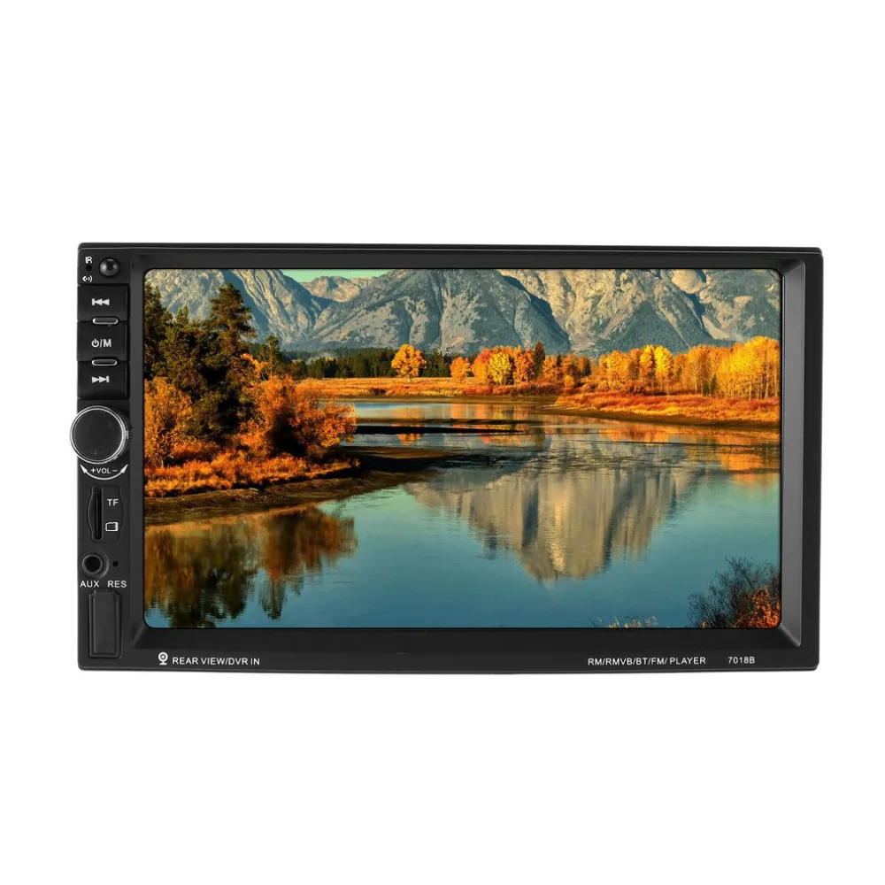 New7-inch HD MP5 сенсорный экран Bluetooth в тире DVD 12 В 2 Din стерео радио FM функция AUX USB MP3 MP5 плеер Поддержка TF