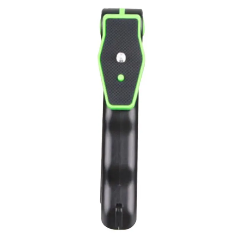Эргономичный поворотный смартфон Ручной Стабилизатор штатив селфи палка ручка Steadycam наборы с Bluetooth пульт дистанционного управления затвором - Цвет: Зеленый
