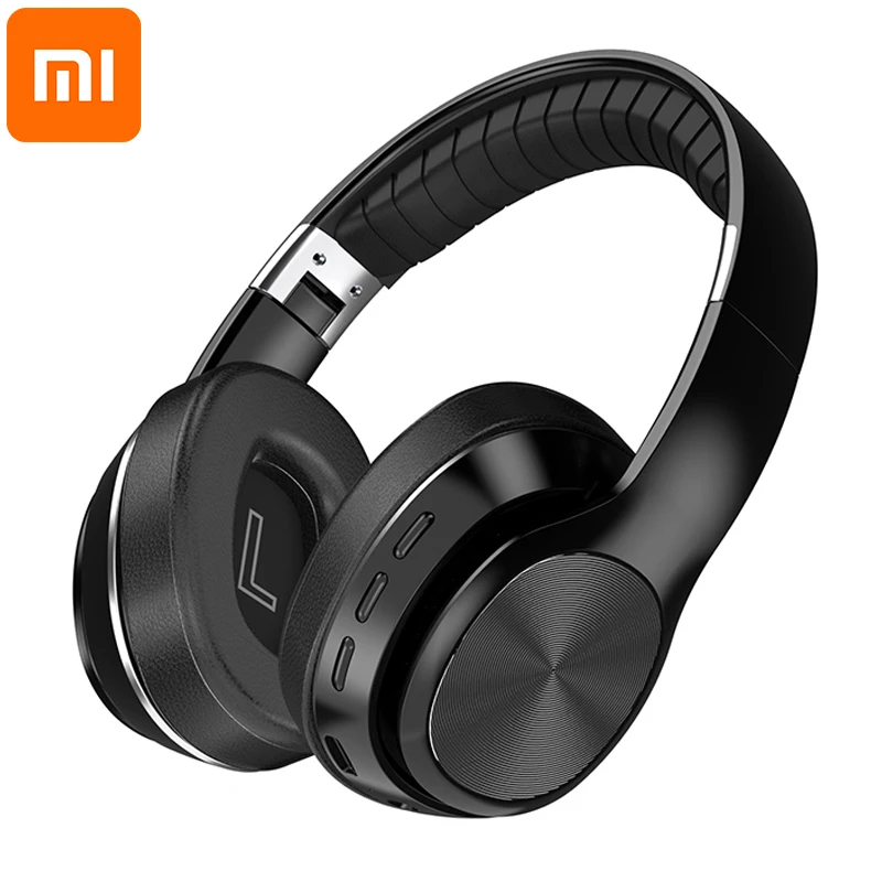 Складные наушники Xiaomi 2021 HiFi беспроводные с поддержкой Bluetooth TF-карты/FM-радио/Bluetooth
