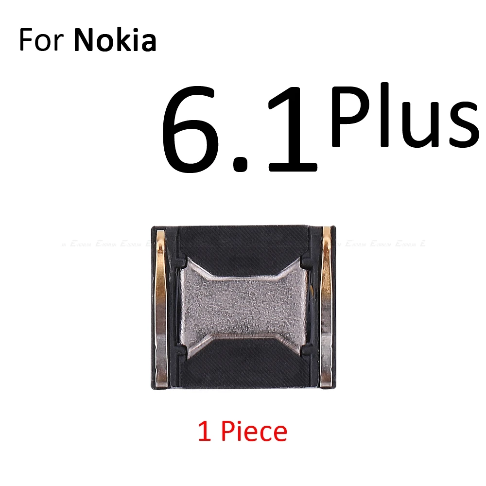 Верхний передний наушник динамик для Nokia 9 PureView 8 Sirocco 8,1 7 7,2 7,1 6 6,2 6,1 Plus запасные части - Цвет: For Nokia 6.1 Plus