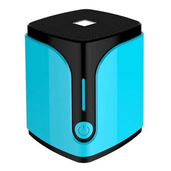 

Portable Wireless Bluetooth Speaker Multifunction Hands-Free Call Plug-In Card Subwoofer Stereo Bass Outdoor Loudspeaker Blue