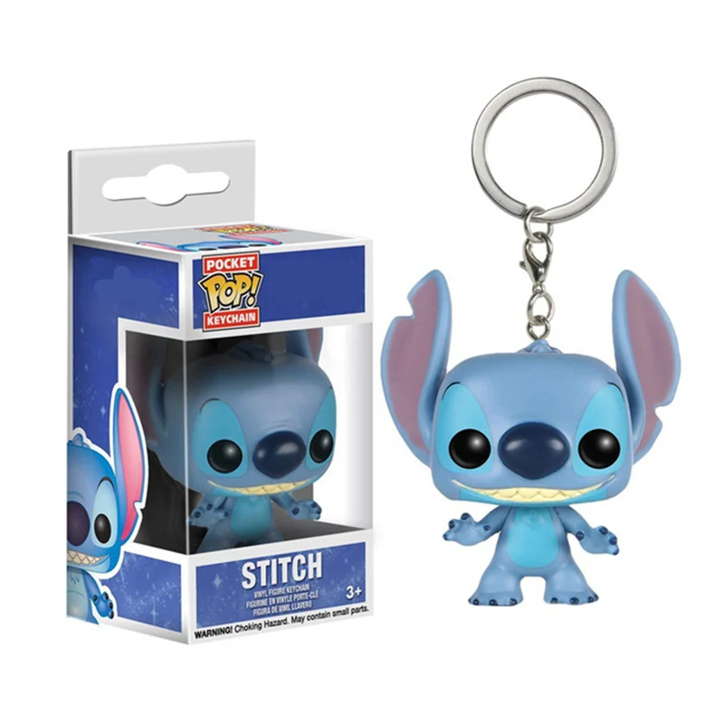 Stitch Funko поп-брелок Marvel Мстители Ститч Бэтмен Боб Росс Джейсон, Фредди отряд самоубийц История игрушек Рик Морти Игра престолов игрушки - Цвет: Stitch
