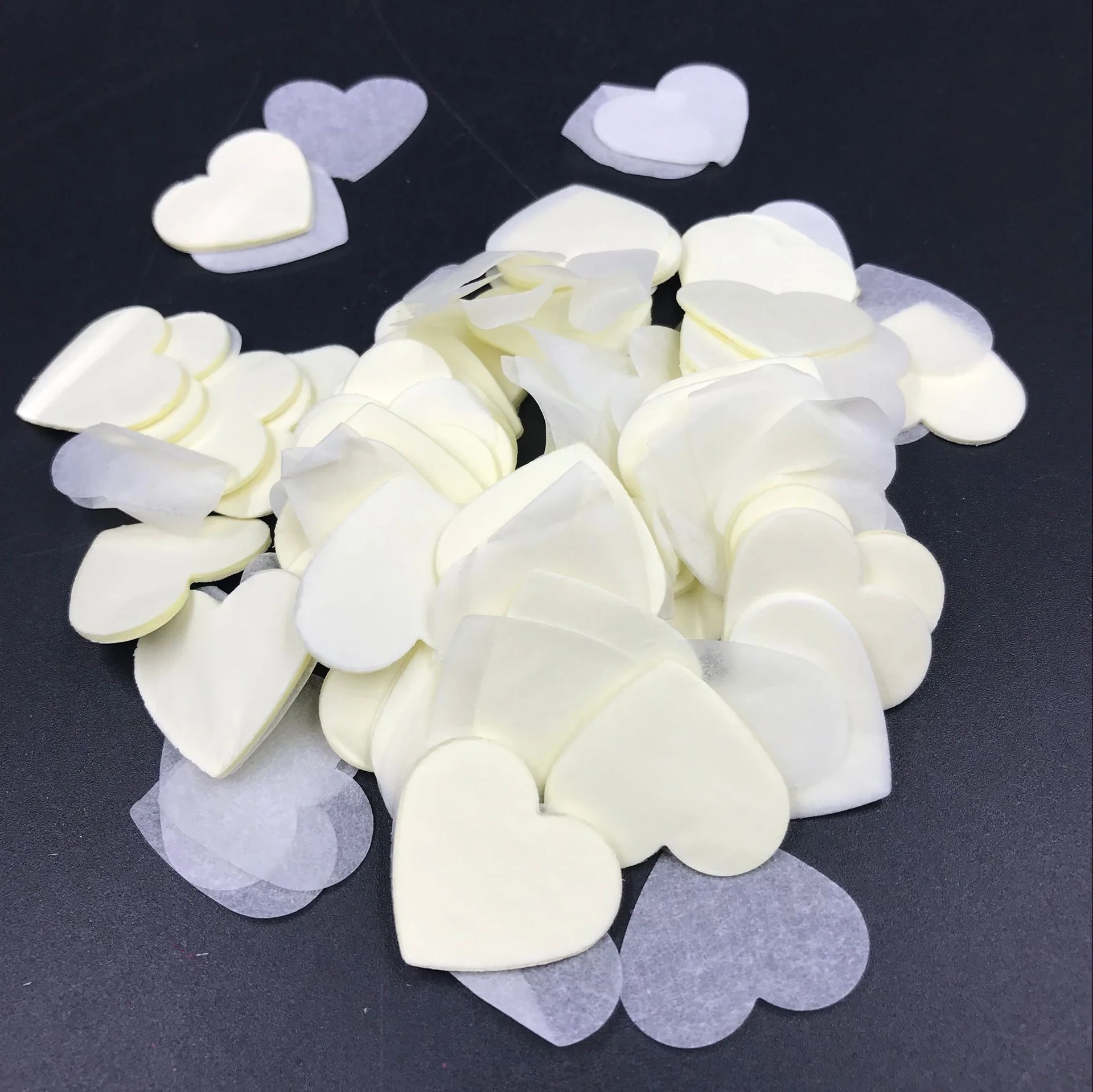 2.5cm 15g/bag Colourful Love Peach Round Confetti Wedding Birthday Baby Shower Party Filling Balloons Decorations Mixed Colors