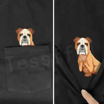 

Tessffel NewFashion Newest Animal Dog Cat Pocket T-shirt Funny Harajuku 3DPrint Unisex Casual Cotton Tees Short sleeve Shirts N2
