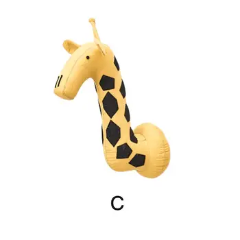 

Wool Felt Animal Head Wall Decoration Three-dimensional shape Decorative Wall Hanging for Children Room