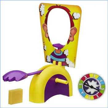 

Cake Cream Pie Throwing Game Toy Family Party Fun Game Funny Gadgets Prank Gags Jokes Anti Stress Toys Kids Gift Machine Toy