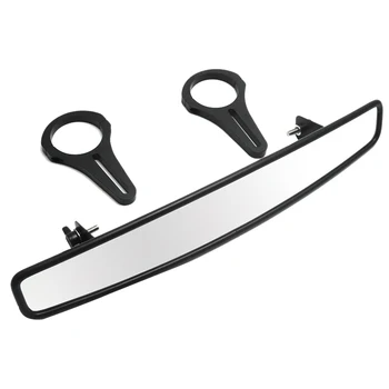 

15 Inch UTV XUV MTV Wide Angle Convex Rearview Center Mirror for Polaris RZR800 1000 XP900 1000 S for Yamaha Rhino