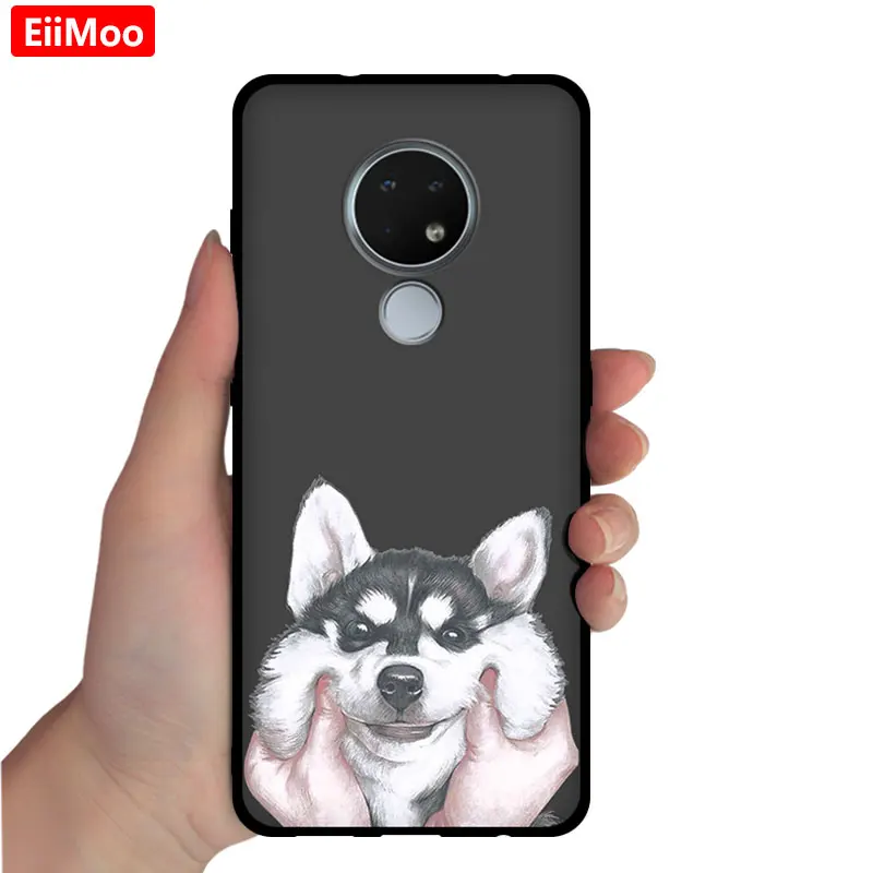 14 EiiMoo силиконовый чехол для телефона Nokia 6,2 чехол для Nokia 7,2 мультфильм милый с принтом, мягкий из ТПУ задняя крышка для Nokia6.2 Nokia7.2 - Цвет: 14