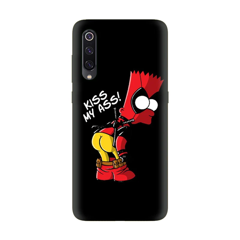 Милый чехол Симпсон для Xiaomi Mi 9 8 Pro SE Lite 6 Plus A1 A2 A3 MIX 2 3 силиконовый чехол для телефона мягкий ТПУ чехол Барт Симпсоны - Цвет: Color 2