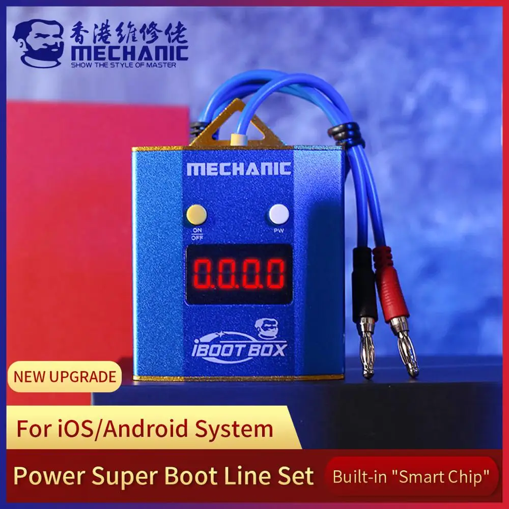 

MECHANIC New iBoot Box Phone DC Power Test Cable Battery Activation Power Supply Boot Line Charging Wire For iOS/Android System