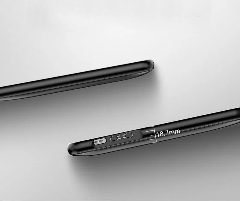 Портативное зарядное устройство для iPhone XR XS Max power Bank чехол внешняя батарея для телефона зарядное устройство для iPhone 6 6s 7 8 plus чехол